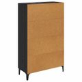 vidaXL Highboard Čierny dub 70 x 31 x 115 cm