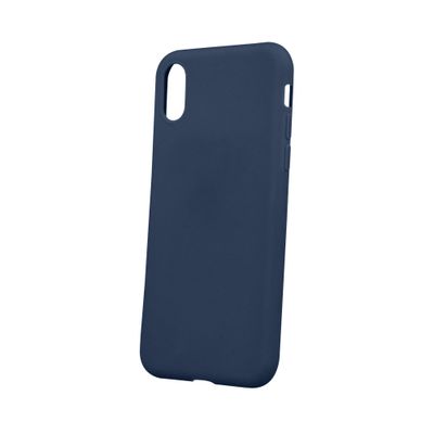 Matt TPU case for Motorola Edge 50 Pro dark blue