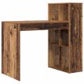 vidaXL Stôl Staré drevo Kompozitné drevo 108 x 55 x 103.5 cm