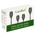 Záhradné solárne svietidlo Gardlov 23560 s efektom horiaceho plameňa