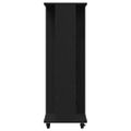 vidaXL Šatná skriňa Čierny dub 102 x 38 x 110 cm Kompozitné drevo