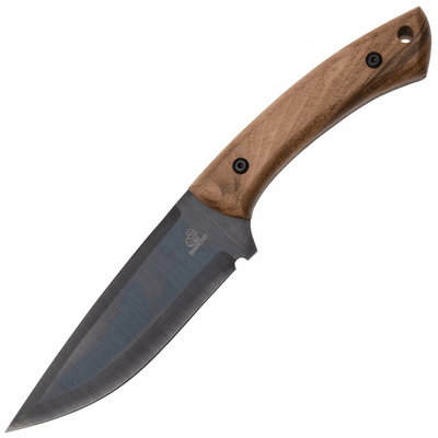 Beavercraft HGK1 Hunting Knife Blued lovecký nôž 14 cm, orechové drevo, kožené puzdro