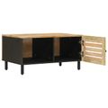 vidaXL Konferenčný stolík Prírodná 80 x 50 x 40 cm Masívne mango drevo
