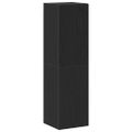 vidaXL Nástenný TV kabinet 30,5 x 30 x 110 cm Čierny dub
