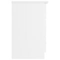 vidaXL Nočný stolík ALTA biely 41x35x55,5 cm masívna borovica