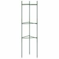 vidaXL Mriežky na paradajky 4 ks 116 cm oceľ a PP