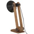 vidaXL Stolová lampa 25 W čierna 23x13x52 cm E27