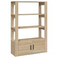 vidaXL Komoda dub sonoma 80x30x119,5 cm spracované drevo