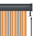 vidaXL Vonkajšia zatemňovacia roleta 120x250 cm žltá a modrá