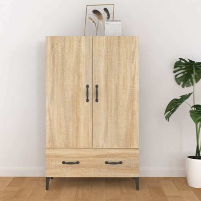 vidaXL Vysoká skrinka dub sonoma 70x31x115 cm spracované drevo