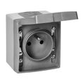 Zásuvka 2P+E Orno AQUATIC PRE IP54 OR-OE-7405-GR sivá Zásuvka 2P+E Orno AQUATIC PRO IP54 OR-OE-7405-GR šedá