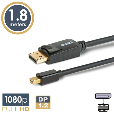 Kábel DELIGHT 20336A Mini DisplayPort 1,8 m