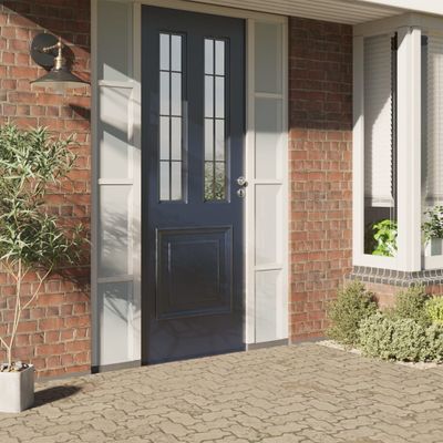vidaXL Okenná fólia matná šedá 60x500 cm PVC