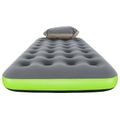 Bestway Vzduchový matrac 1-miestny 188 x 99 x 22 cm Šedá a zelená