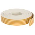vidaXL Samolepiaca tesniaca páska na okno Biela 9 x 4 mm 100 m