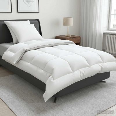 vidaXL Súprava paplóna a vankúša 3 ks 135x220 cm 4 ročné obdobia Vlnka