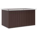 vidaXL Záhradný úložný box hnedý 171x99x93 cm