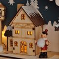 Solight 1V258 LED vianočná dekorácia adventný kalendár - horská chata