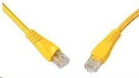 Solarix - patch kábel CAT6 UTP PVC 5 m žltý snag proof