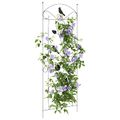 vidaXL Záhradný plot 3 ks Čierna 110 x 40 cm Oceľ