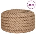 vidaXL Jutové lano 25 m dlhé 40 mm hrubé