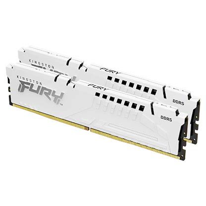 Kingston FURY Beast White/DDR5/32GB/5200MHz/CL40/2x16GB/White