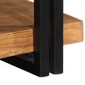 vidaXL Nástenná polica 70x33x35 cm Akácia z masívneho dreva