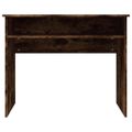 vidaXL Stôl dymový dub 90x50x74 cm spracované drevo
