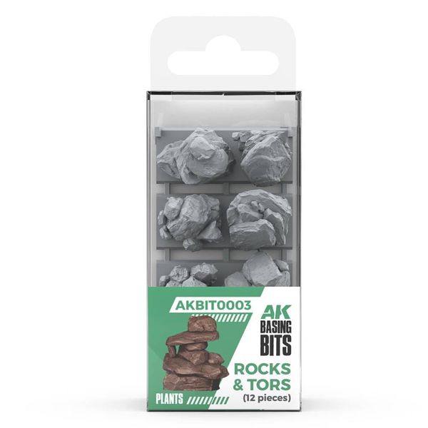 Dekorácia AK Interactive - Rocks & Tors (12 ks)