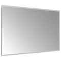 vidaXL Zrkadlo do kúpeľne s LED Priehľadná 100 x 60 cm tvrdené sklo