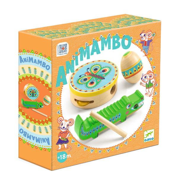 Set hudobných nástrojov Krokodíl Animambo