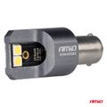LED žiarovky FULL CANBUS PRO T4W BA9S 4x3030 SMD biele 12V 24V AMIO-03582