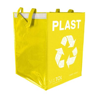 Taška na triedený odpad SIXTOL Sort Easy Plastic 36l