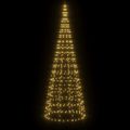 vidaXL LED vianočný stromček 550 LED teplá biela 300 cm