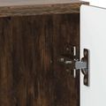 vidaXL Nočný stolík 2 ks Dymový dub 43 x 34,5 x 50 cm Kompozitné drevo