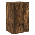 vidaXL Skrinka na gramofónové platne Dymový dub 38 x 33 x 61 cm