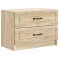 vidaXL Nočný stolík Dub sonoma 62 x 34,5 x 44,5 cm Kompozitné drevo