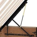 vidaXL Otomanový posteľný rám Kapsulín 100 x 200 cm Umelá koža