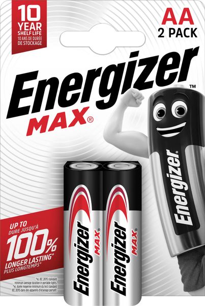 Energizer Max AA alkalické batérie 2ks E303327100
