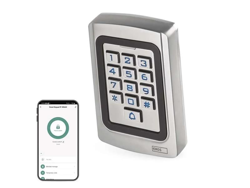GoSmart Kódová klávesnica EMOS IP-006AX, WiFi