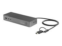 Hybrid USB Type-C Dock (DK30C2DPEPUE) - Dokovacia stanica - USB-C - 2 x HDMI, 2 x DP - 1GbE - 170 Watt - Veľká Británia, Európa