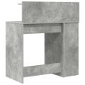 vidaXL Stôl Betónová šedá Kompozitné drevo 90 x 48 x 101,5 cm