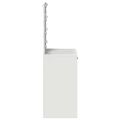 vidaXL Toaletný stolík Biela 50 x 41 x 135 cm Kompozitné drevo
