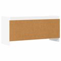 vidaXL TV skrinka 100 x 33 x 47 cm Biela Kompozitné drevo