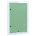 vidaXL Access Panel Zelená a strieborná 35 x 45 cm