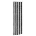 vidaXL Záves proti hmyzu z chenille Šedá a čierna 56 x 185 cm 100% PP