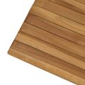 vidaXL Vrchná doska 120 x 70 x 3,5 cm Obdĺžnikový Husté teakové drevo