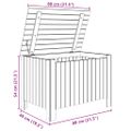vidaXL Úložný box s vekom RANA 80x49x54 cm borovicový masív