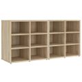 vidaXL Skrinky na topánky 2 ks dub sonoma 52,5x30x50 cm
