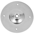 vidaXL Teleskopické stolové nohy 4 ks chrómové 710 mm – 1100 mm